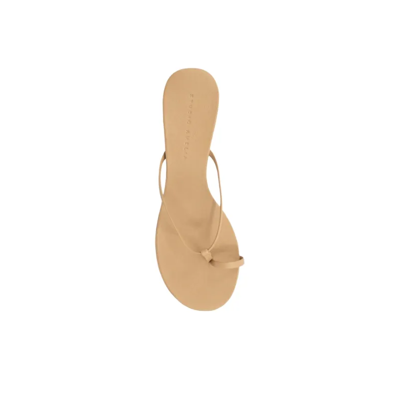 STUDIO AMELIA Flip Flops 5cm Women's Light Brown-3