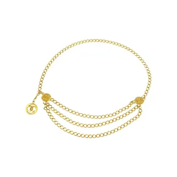 CHANEL Pre-Owned 1984 Medallion Chain Belt