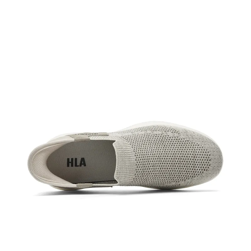 HLA Casual Shoes Men Low Top Black, Sand-2