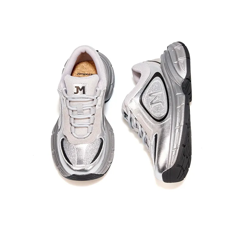 Joy&Mario Height Increasing Low-Top Chunky Sneakers Women's-3