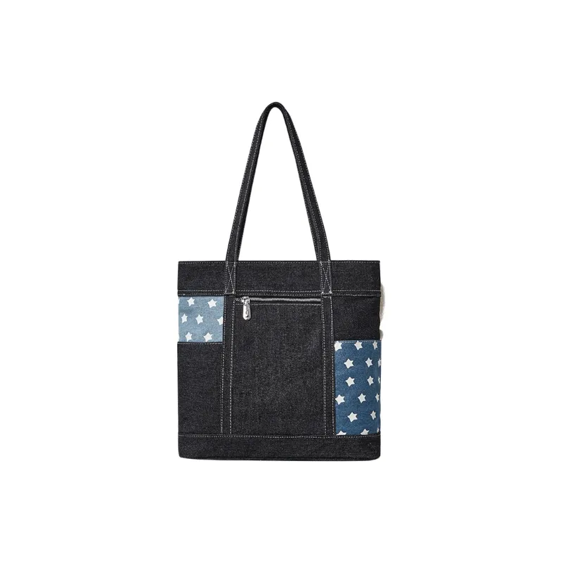 Miffy Fabric Shoulder Bag Women's Blue/Black-11