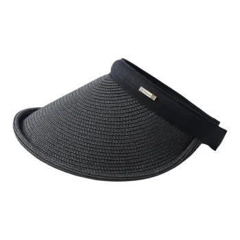 LE TISSERAND Visor Straw Hat Sun Protection Hats Women's