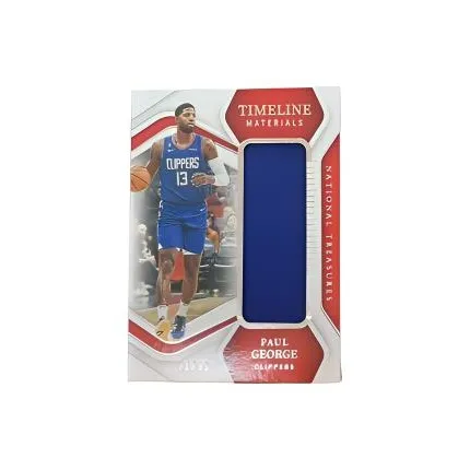 PANINI Paul George Kawaii Star Cards Card Passes Sports Cards 2 Pcs