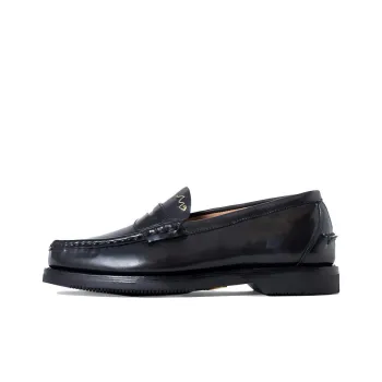 Visvim Fabro Folk Loafers Men's Black