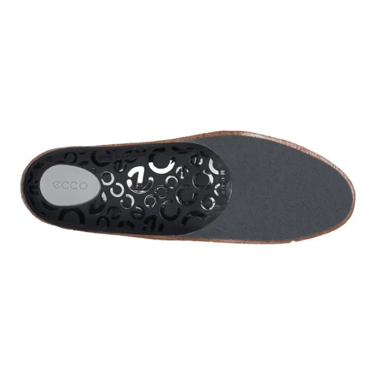 Ecco Fabric Cow Leather Insoles Unisex Brown-1