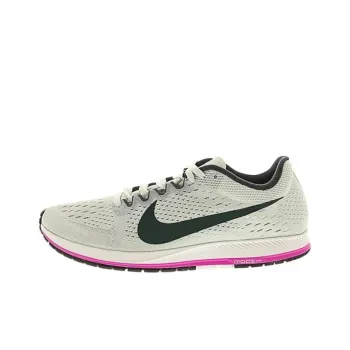 Nike Zoom Streak 6 Anti-Slip And Wear-Resistant Water-Resistant Low-Top Casual Running Shoes Men's Gray Purple