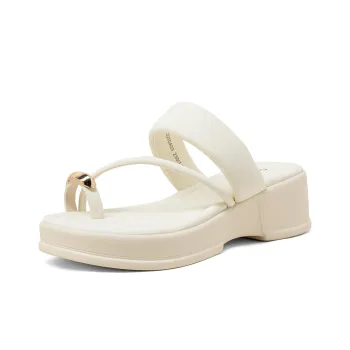 COMELY PU Polyurethane Slide Slippers Women's
