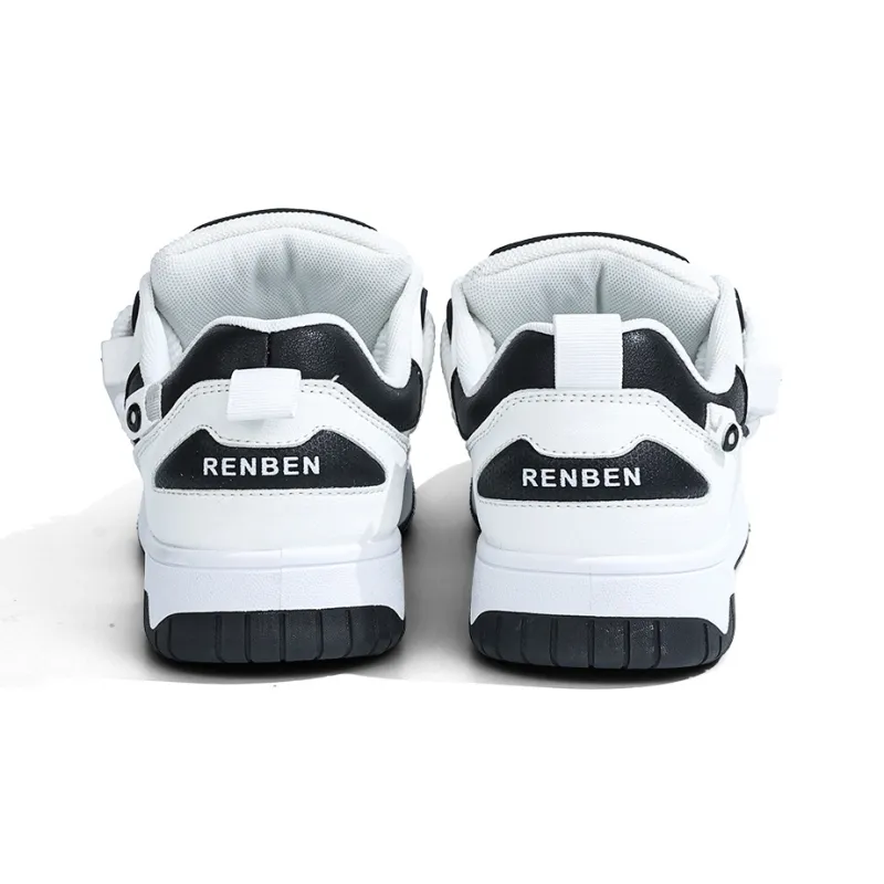 RENBEN Durable Lightweight And Breathable Low-Top Skateboard Shoes Men's-3