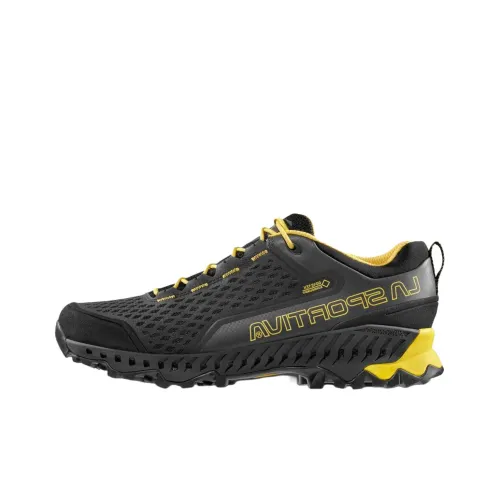 LA SPORTIVA Outdoor Performance Shoes Men Low-Top Black/Yellow