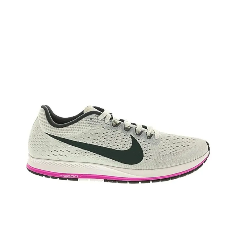 Nike Zoom Streak 6 Anti-Slip And Wear-Resistant Water-Resistant Low-Top Casual Running Shoes Men's Gray Purple-1