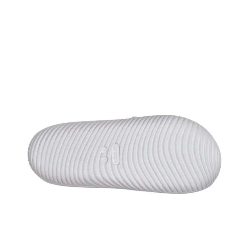 Crocs Slip Resistant Slide Slippers Unisex Gray-6