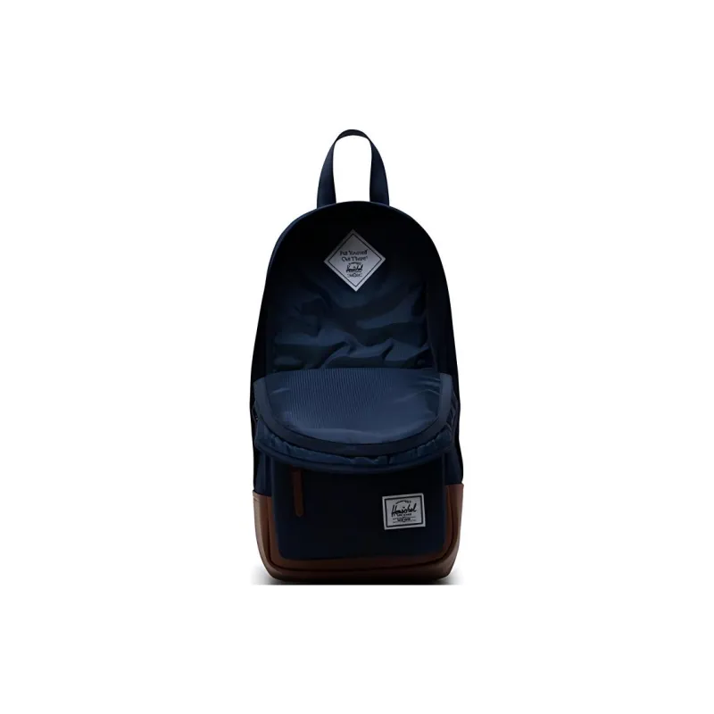 Herschel Recycled Material Crossbody Bag Regular Unisex Blue-3