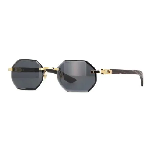 Cartier Geometric Frame Sunglasses