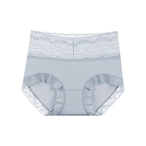 Flowers In Water Underpants Women's 1 Pack Dusty Blue