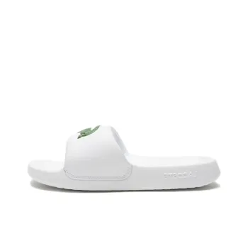 LACOSTE Slide Slippers Women's White