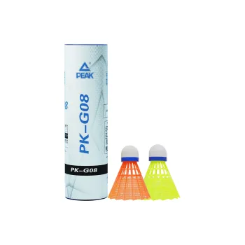 PEAK G08 4 Pack Nylon Indoor, Outdoor, All Glow in The Dark Badminton