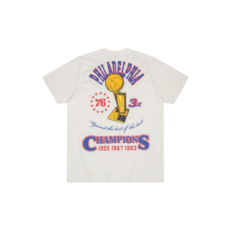 Mitchell & Ness T Shirt Unisex Oat-1
