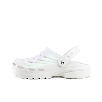 GOTO Classic Clogs Unisex Aurora White