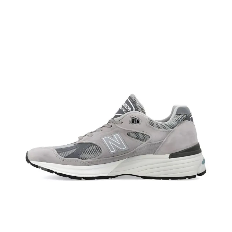New Balance NB 991 Anti Slip And Wear Resistant Lightweight Low Top Running Shoes Men's Gray-0
