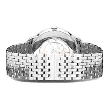 GP Automatic Mechanical Movement Men's Watches Watch 40mm Silver Dial Stainless Steel Case Stainless Steel Watchband-2