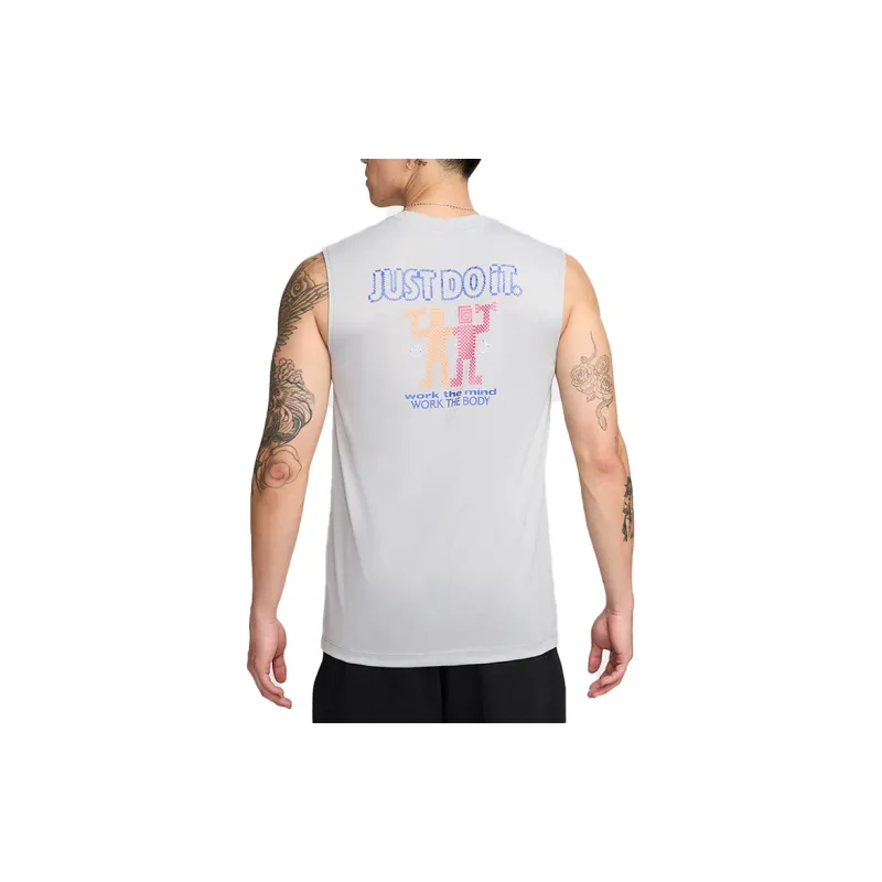 Nike Tank Tops Men Gray-1