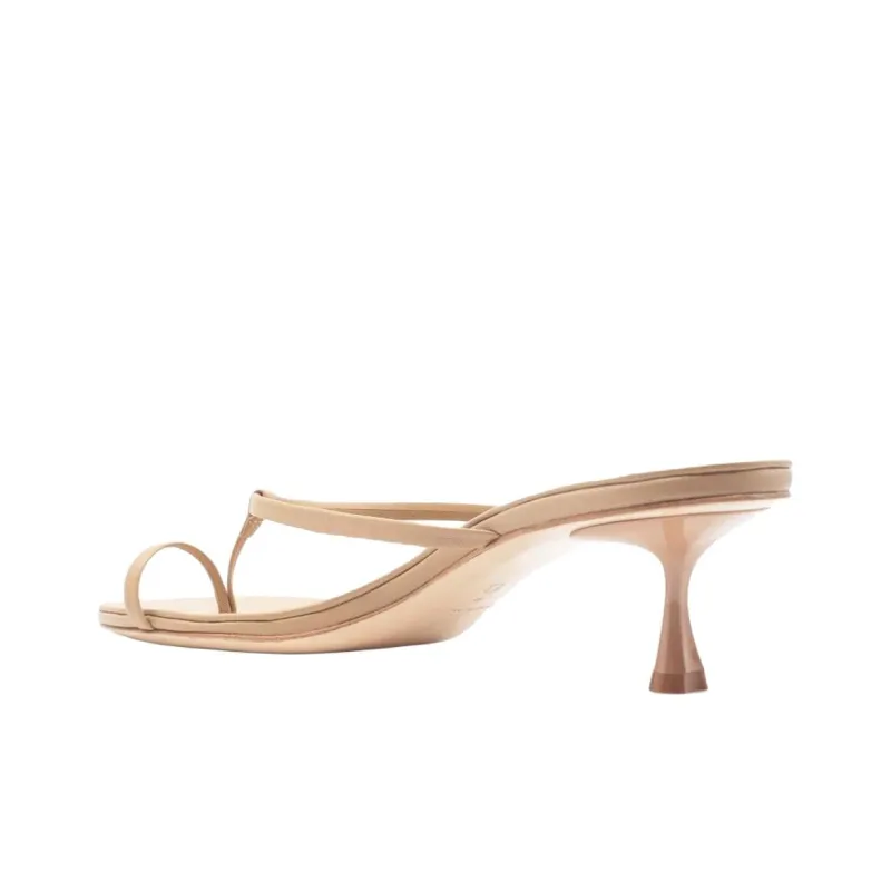 STUDIO AMELIA Flip Flops 5cm Women's Light Brown-2