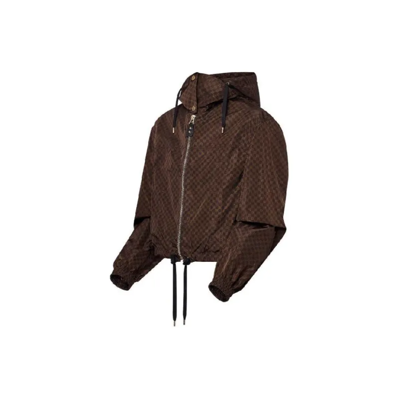 LOUIS VUITTON Hooded Damier Jacket-2