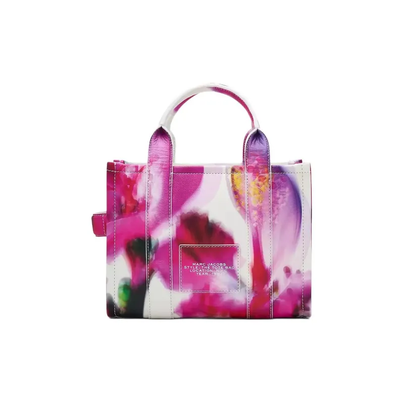 MARC JACOBS The Small Tote Future Floral White Multi Flower-2