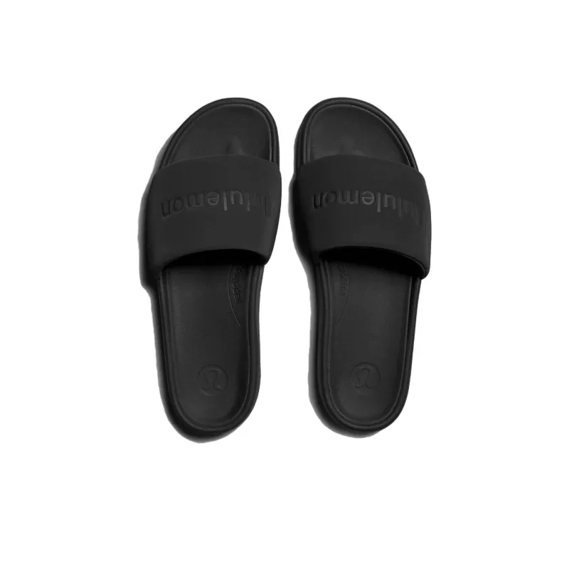 Lululemon Restfeel Slide Abrasion Resistant Slide Slippers Men's Black-3