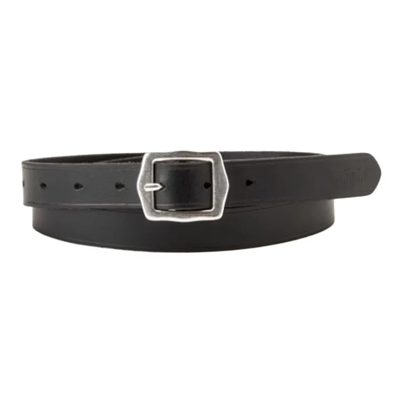 Levi’s Solid Color Design Cow Leather Leather Belts Women's Black-2