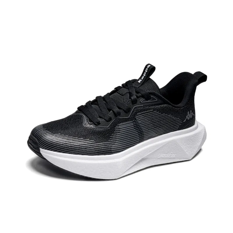 Kappa Slip Resistant Breathable Low Top Training Running Shoes Unisex Black-3