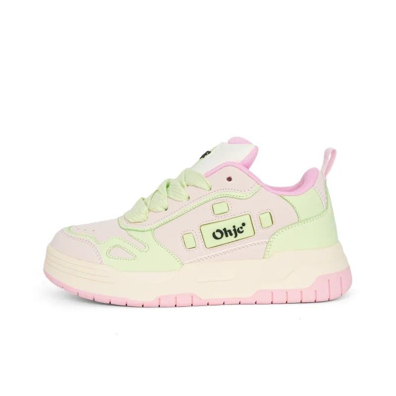 OHJC Slip-Resistant Cushioning Wear-Resistant Balance Lightweight Breathable Low-Top Skateboard Shoes Unisex-10