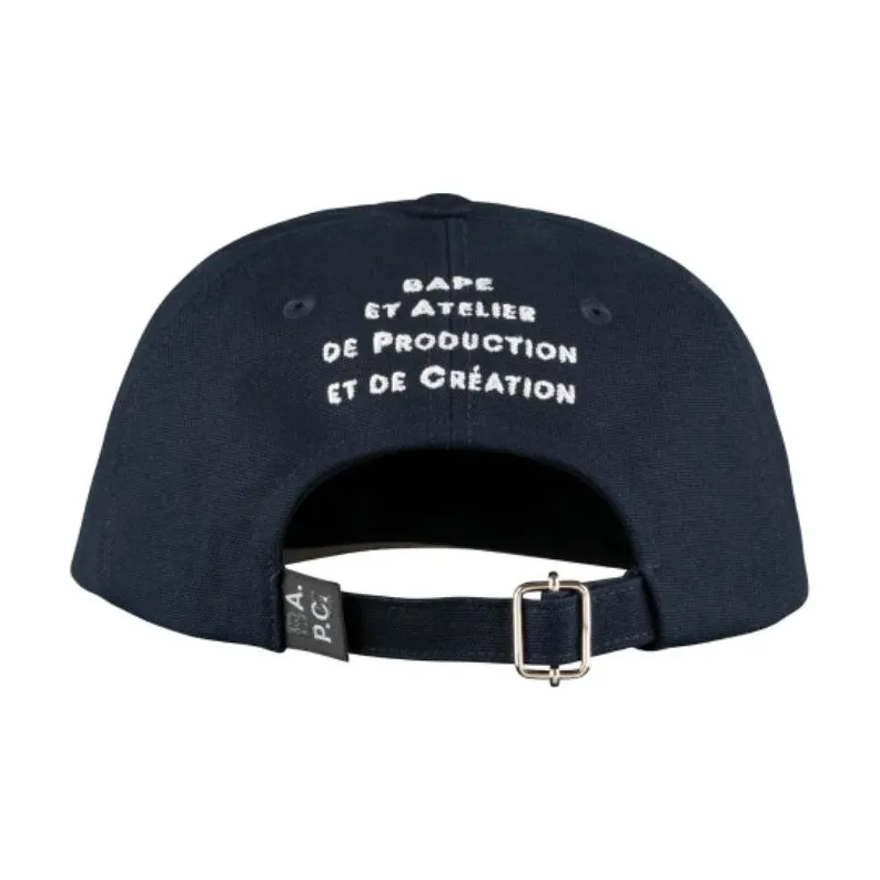 A.P.C X A.P.C Moe Moe Baseball Cap-2
