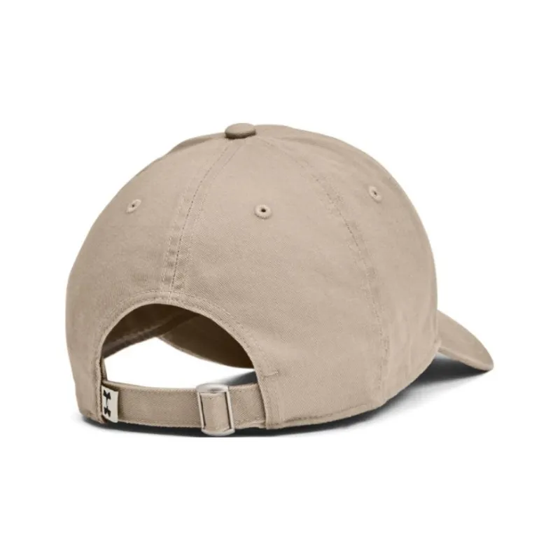 Under Armour Cotton Baseball Caps Unisex Khaki/Black-1