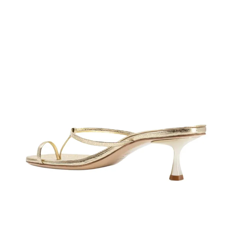 STUDIO AMELIA Flip Flops 5cm Women's Gold-2