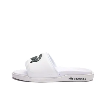 LACOSTE Slide Slippers Women's White
