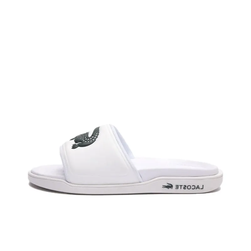 LACOSTE Slide Slippers Women's White-0