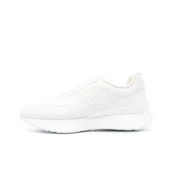 Alexander McQueen Sprint Runner White White Women's
