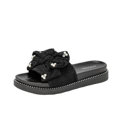 AOKANG Slide Slippers Women's Black