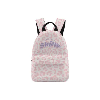 HINY SRRW Water-Repellent Leather PU Backpack Backpack Small Backpack Small Size Unisex Pink