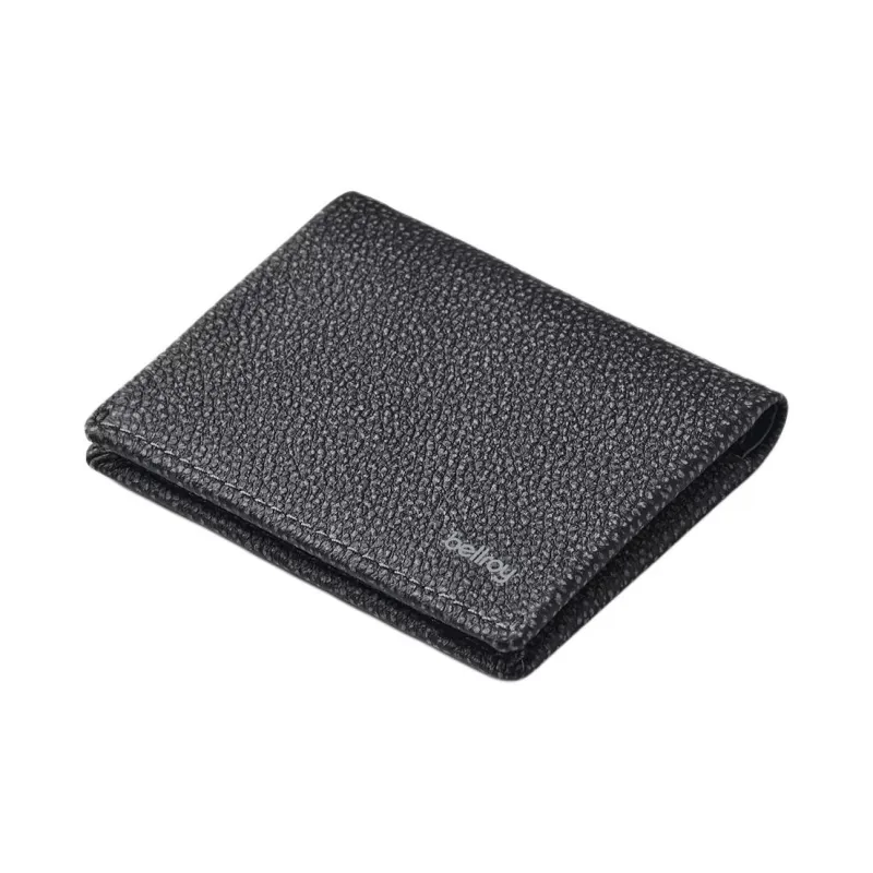 BELLROY Leather Wallet Unisex Black Gray-0