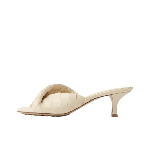 Bottega Veneta Blink Slide Slippers Women's Beige