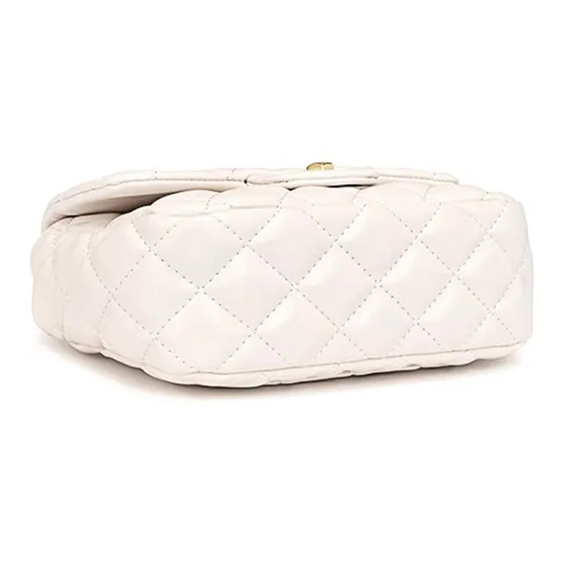 CLEVER& KETCH Textured Fabric Shoulder Bag Crossbody Bag Women's White/Black/Blue/Orange Red/Yellow-4