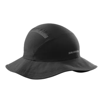 SALOMON Polyester Hats & Caps Unisex Black