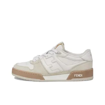 FENDI Match Low Top Suede 'White'