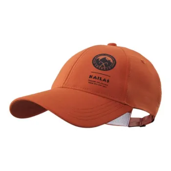 KAILAS Polyamide, Elastane, Polyester Baseball Caps Men's Orange/Gray
