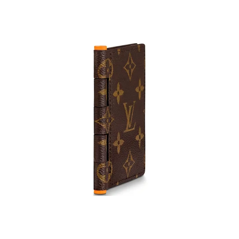 LOUIS VUITTON Pocket Organizer Monogram Solar Ray Orange Brown-2