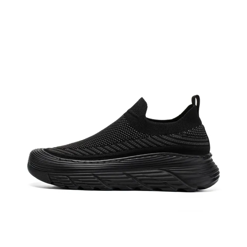 Skate Park Height Increasing Anti Slip And Wear Resistant Low Top Casual Shoes Men's-11