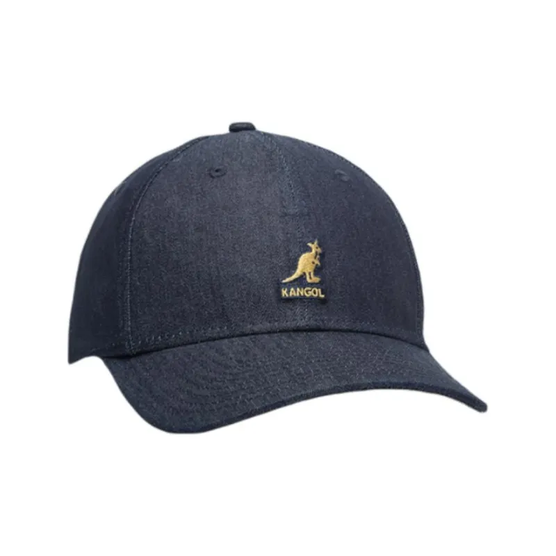 KANGOL Denim Baseball Caps Unisex Blue-2