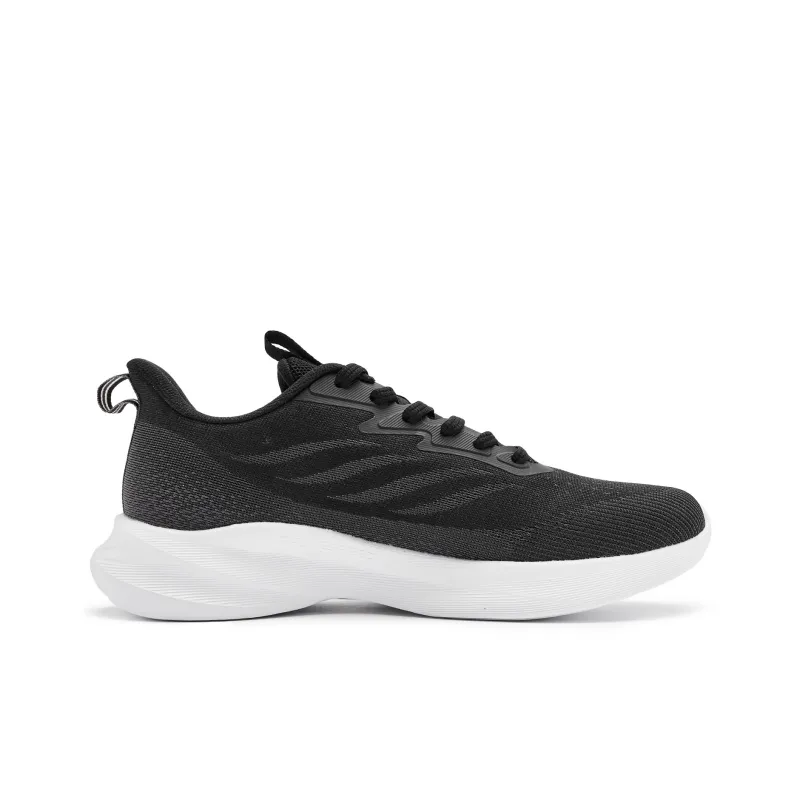 QIAODAN Light LITE Running Shoes Men Low Top Black Jordan White-1